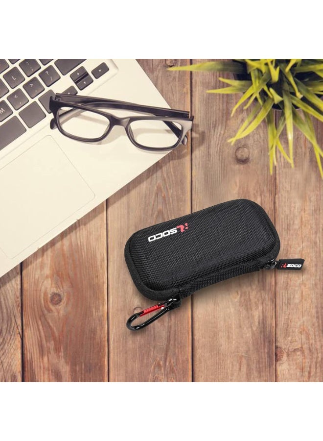RLSOCO Hard Case for SanDisk Portable SSD/Extreme Pro Portable SSD 1TB/2TB/4TB/500G | Travel Organzier Case Cover Shockproof, Dustproof, Water-Resistant Storage Pouch, With Carabiner - Image 5